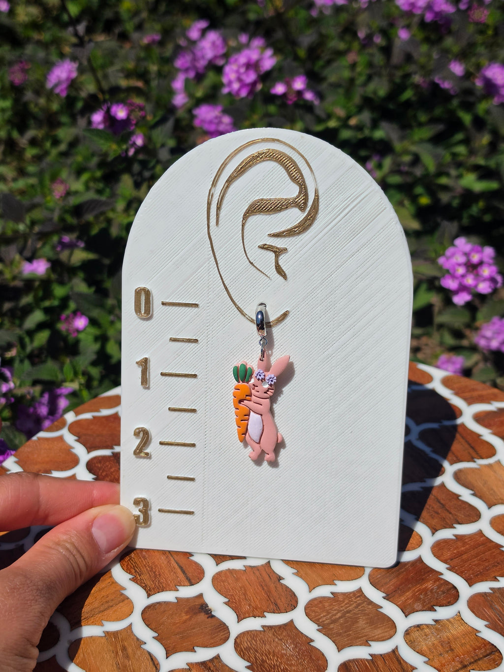 Carrot/Floral Bunnies