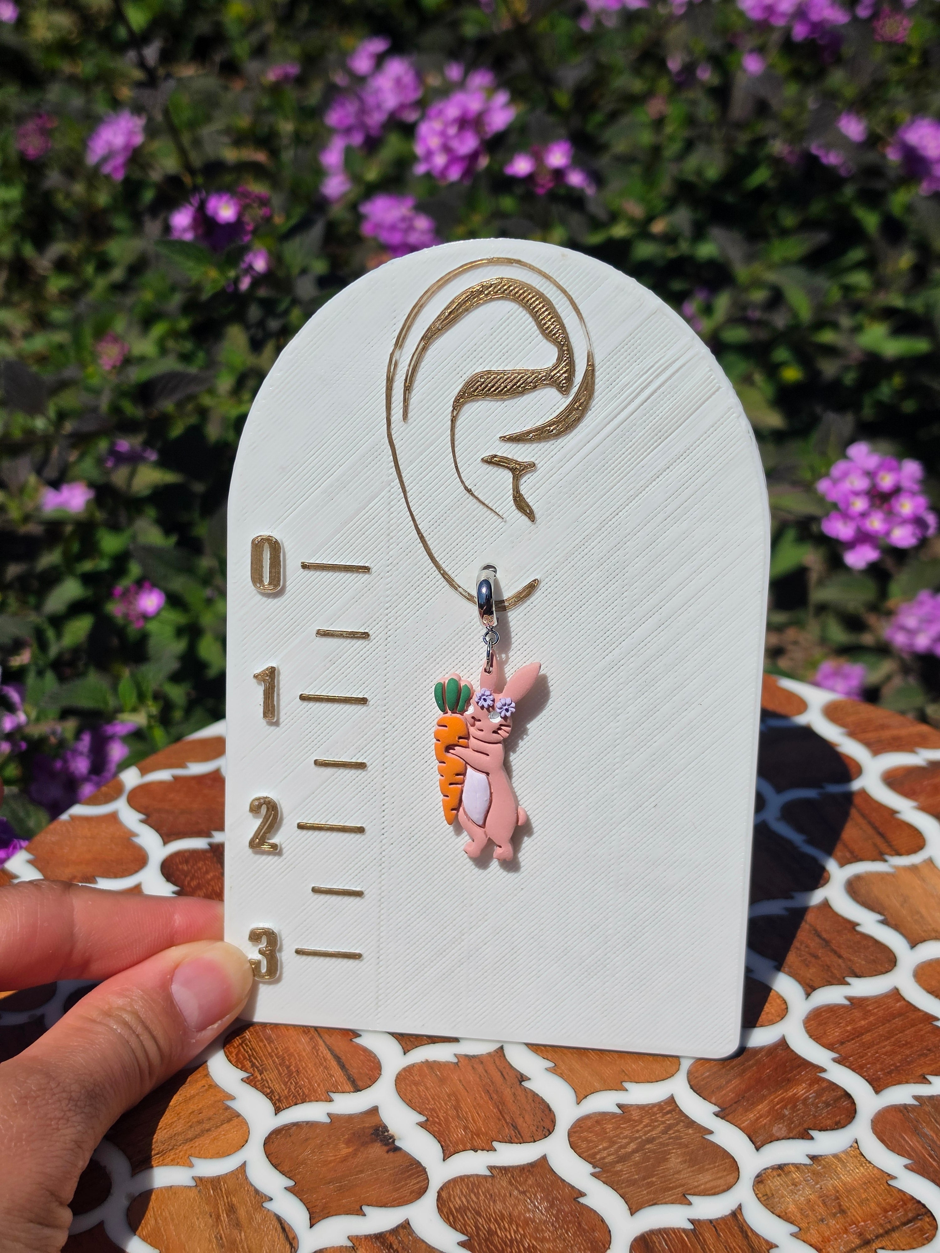 Carrot/Floral Bunnies